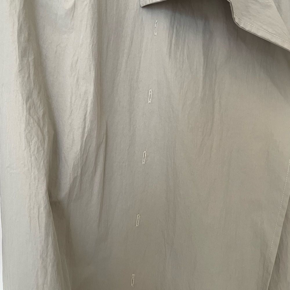 ZUM oversized Lightweight Neutral Trench Coat S - Picture 6 of 10
